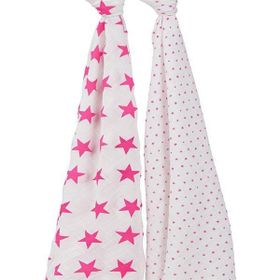 Aden Floro Pink Çok Renkli Anais Aden Anais İkili Müslin Set