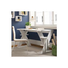 Aden Home CM122 Beyaz MDF Çalışma Masası
