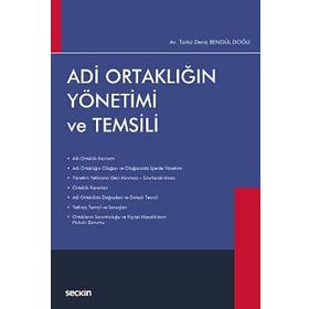 Adi Ortaklığın Yönetimi ve Temsili - Türkü Deniz Bengül Doğu
