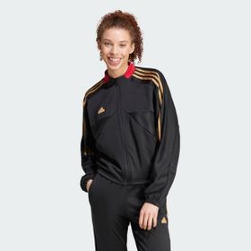 Adidas 010 Tiro Cut 3-Stripes Track Siyah Kadın Sweatshirt