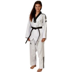 Adidas 180 cm Siyah Yaka Taekwondo Elbisesi