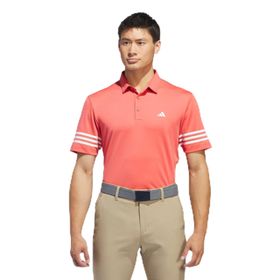Adidas 3 Stripes Pembe Polo Erkek T-shirt