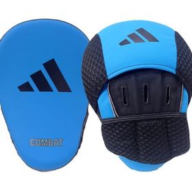 Adidas ADIC50FM Mavi Combat Ellik ve Boks Eldiveni Seti