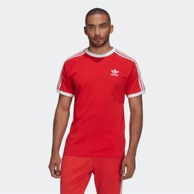 Adidas Adicolor Classics 3 Stripes Kırmızı Erkek T-shirt