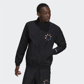 Adidas Adicolor Shattered Trefoil Track Top Siyah Erkek Sweatshirt