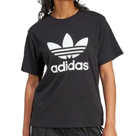Adidas Adicolor Trefoil Boxy Siyah Kadın T-shirt