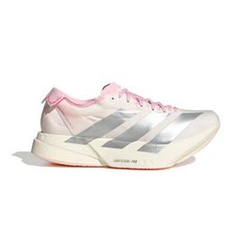 Adidas Adizero Adios Pro 4 JQ4446 Bej-Gri Kadın Koşu Spor Ayakkabı
