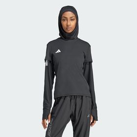Adidas Adizero Essentials Running Siyah Kadın T-shirt