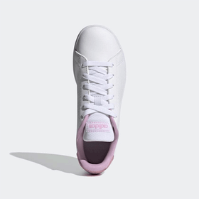 Adidas Advantage K Çocuk Spor Ayakkabı Beyaz Pembe