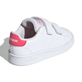 Adidas Advantage K Çocuk Spor Ayakkabı Beyaz Pembe