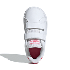 Adidas Advantage K Çocuk Spor Ayakkabı Beyaz Pembe