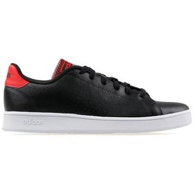 Adidas Advantage K EF0216 Siyah - Kırmızı Kadın Spor Ayakkabı