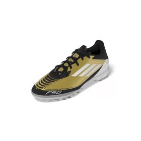 Adidas AIG9282 F50 League TF Messi Siyah Altın Erkek Spor Ayakkabı