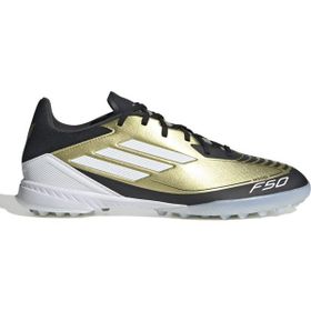 Adidas AIG9282 F50 League TF Messi Siyah Altın Erkek Spor Ayakkabı