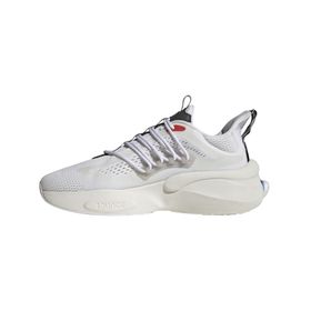 Adidas Alphaboost V1 Ftwr White Blue Fusion Bright Red Erkek Spor Ayakkabısı
