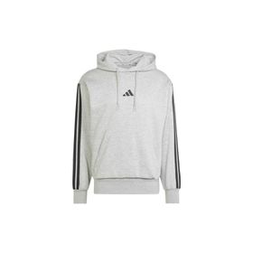 Adidas B47368 Essentials 3 Stripes Mavi Polar Kapüşonlu Üst