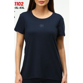 Adidas BF-1102 Siyah Kadın Modal Pamuk T-shirt
