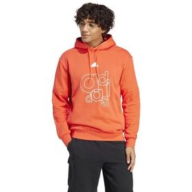 Adidas BL FL HD Q1 GD Kırmızı Kapüşonlu Erkek Sweatshirt