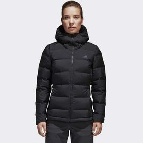 Adidas BQ1935 Siyah Helionic Down Kadın Mont