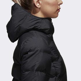 Adidas BQ1935 Siyah Helionic Down Kadın Mont