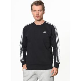 Adidas BQ9645 Essentials 3-Stripes Crew Sweatshirt
