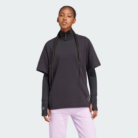 Adidas By Stella Mccartney Logo Siyah Kadın T-shirt