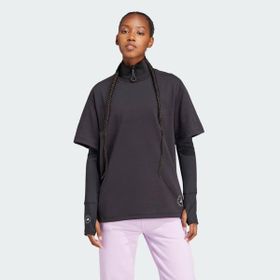 Adidas By Stella Mccartney Logo Siyah Kadın T-shirt