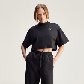 Adidas By Stella McCartney Siyah Kadın T-shirt