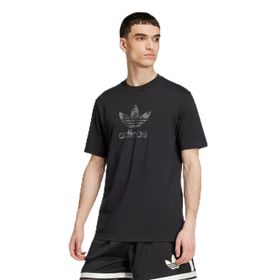 adidas Camo Lil Trefoil Siyah Erkek T-shirt