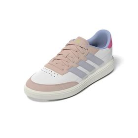 Adidas Courtblock Ftwwht Dshgry Wonqua Kadın Spor Ayakkabı