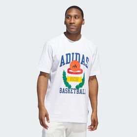Adidas Crest Basketball Beyaz Erkek T-shirt