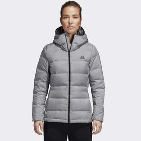 Adidas CZ1385 Helionic Gri Kadın Mont