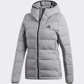 Adidas CZ1385 Helionic Gri Kadın Mont