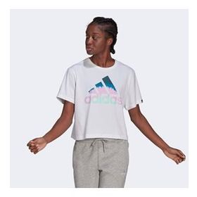 Adidas D85707 Pembe Kadın T-Shirt