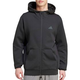 Adidas Designed For Training Full Zip Track Siyah Erkek Sweatshirt