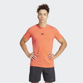 Adidas Designed For Training Turuncu Erkek T-shirt