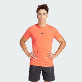 Adidas Designed For Training Turuncu Erkek T-shirt