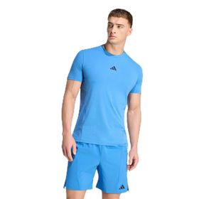 Adidas Designed For Training Workout Beyaz Erkek T-shirt