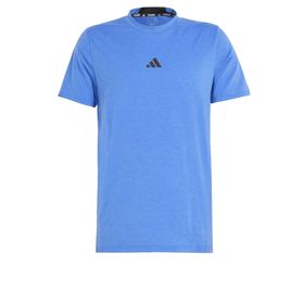 Adidas Designed For Training Workout Mavi Erkek T-shirt