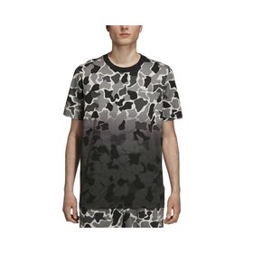 Adidas DH4806 Camouflage Gri Erkek Tişört
