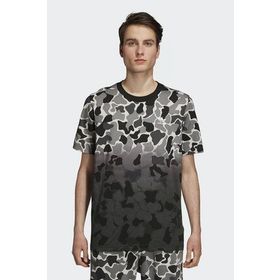 Adidas DH4806 Camouflage Gri Erkek Tişört