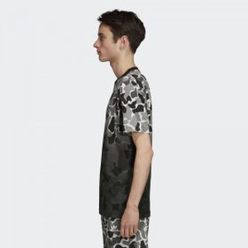 Adidas DH4806 Camouflage Gri Erkek Tişört