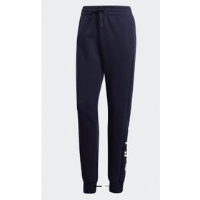 Adidas DU0697 Essentials Linear Lacivert Kadın Eşofman Altı