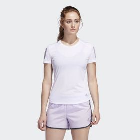 Adidas DX1320 Own The Run Tee Gri Erkek Koşu Yürüyüş T-Shirt