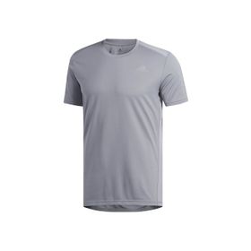 Adidas DX1320 Own The Run Tee Gri Erkek Koşu Yürüyüş T-Shirt