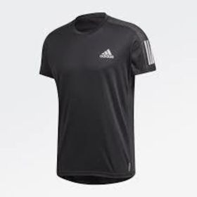 Adidas DX1320 Own The Run Tee Gri Erkek Koşu Yürüyüş T-Shirt