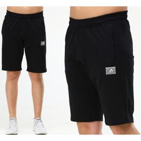 Adidas EE-1256 Erkek Pamuk Cotton Siyah Şort