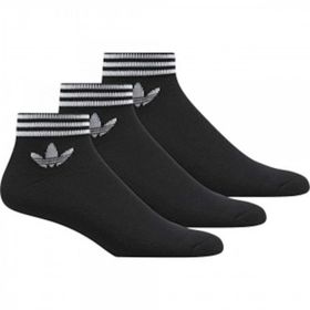 Adidas EE1151 Siyah Unisex Trefoil Ankle Bilek Çorap