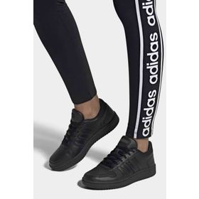 Adidas EE7897 Hoops 2.0 Siyah Kadın Basketbol Günlük Ayakkabı
