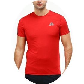 Adidas EF-3756 Bordo Erkek Polyester T-Shirt